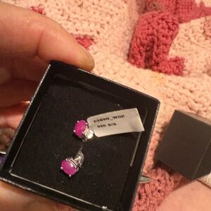 Elegant Ruby Earrings